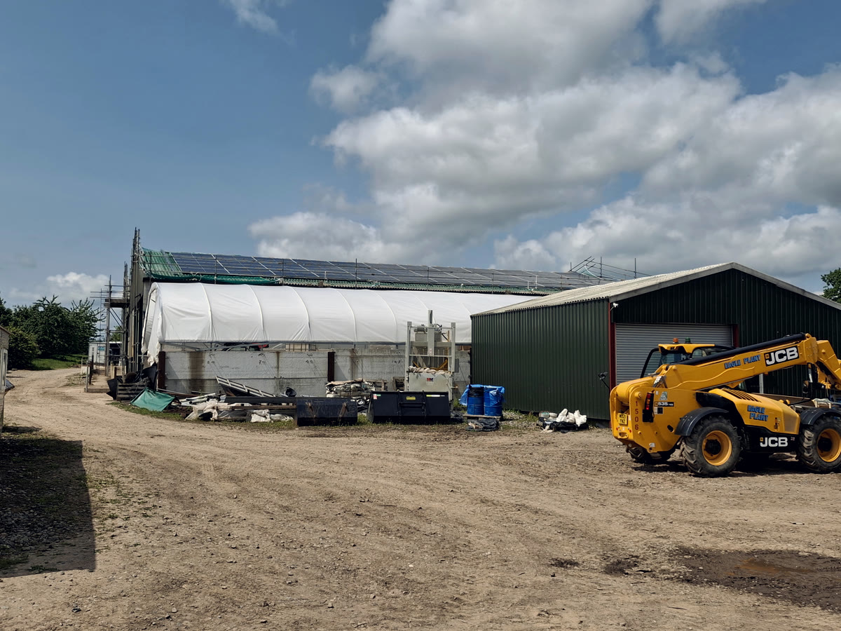 Bradley Farm — Shropshire — Agriculture solar installation by Novalux