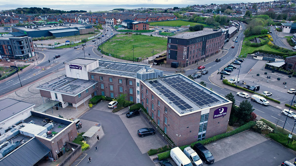 National hotel chain — Hotels solar installation by Novalux