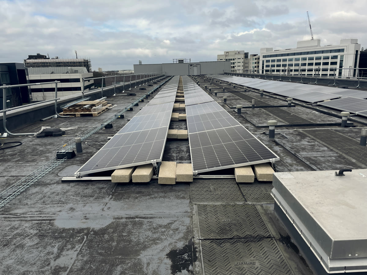 Hotel site — Hayes, London — Hotels solar installation by Novalux
