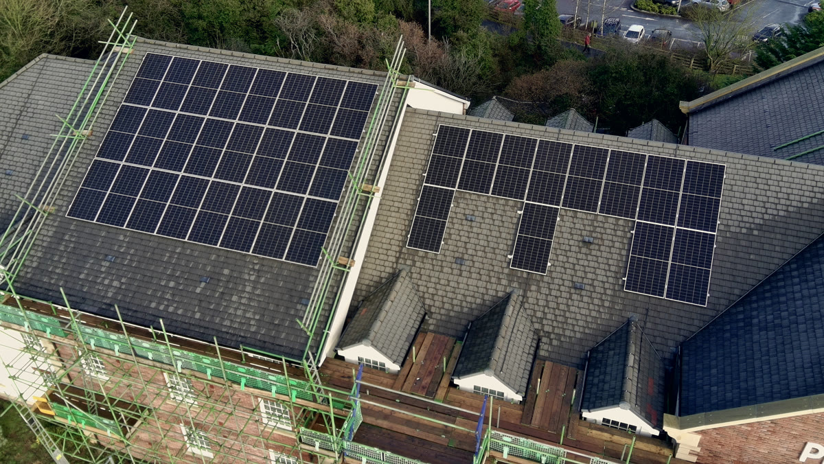 Hotel site — Marlborough — Hotels solar installation by Novalux