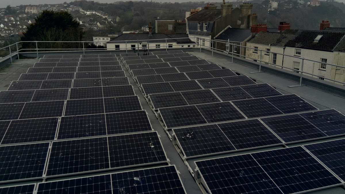 Hotel site — Tenby — Hotels solar installation by Novalux