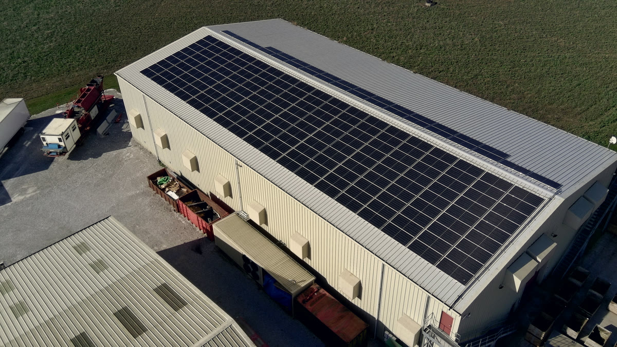 R.S. Cockerill — Barmby — Agriculture solar installation by Novalux